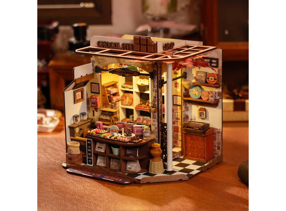 RoboTime Miniatura domečku Henryho čokoládovna