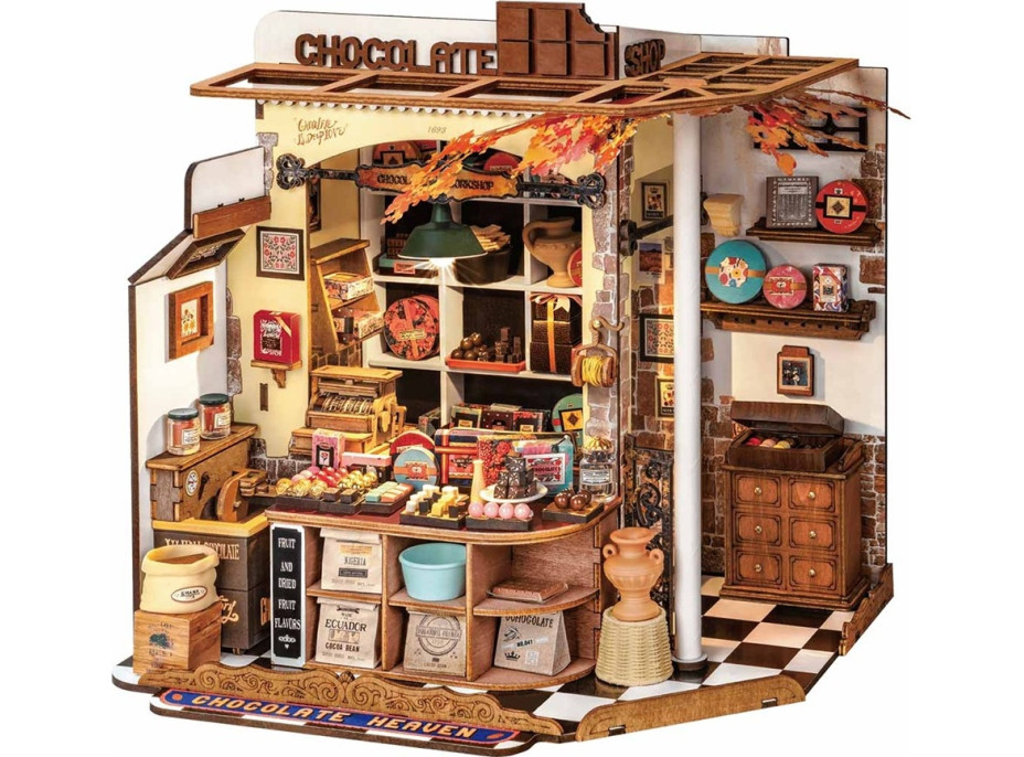 RoboTime Miniatura domečku Henryho čokoládovna