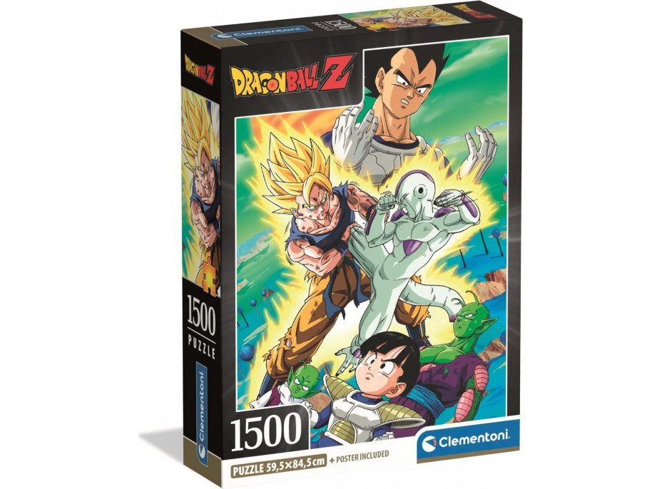 CLEMENTONI Puzzle Dragon Ball Z: Síla 1500 dílků
