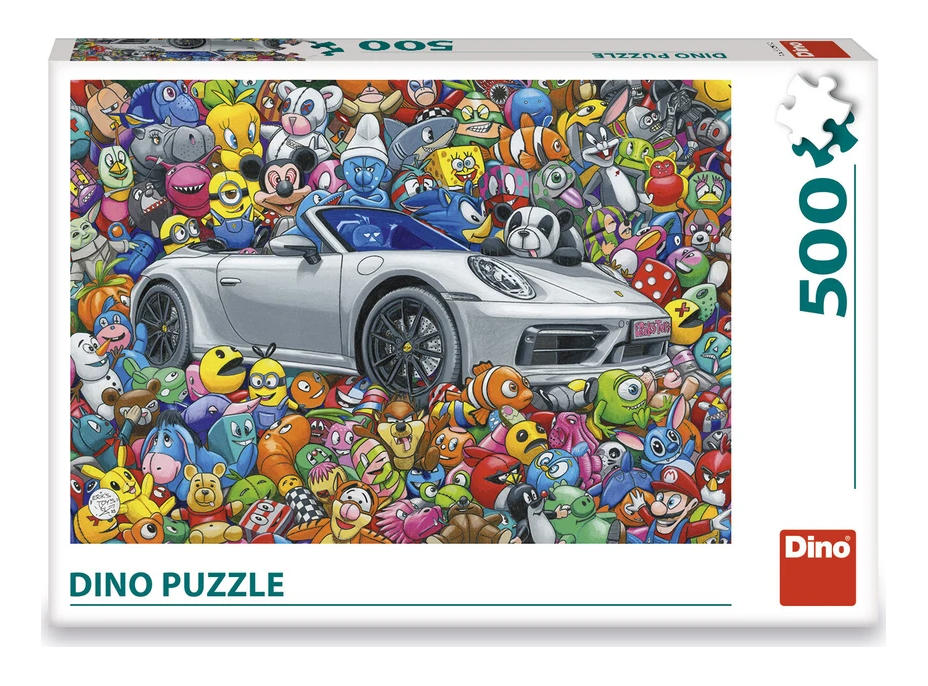 DINO Puzzle Erikovy hračky 500 dílků