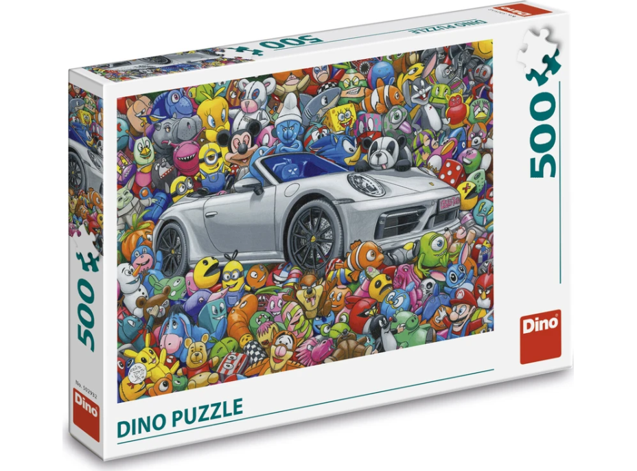 DINO Puzzle Erikovy hračky 500 dílků