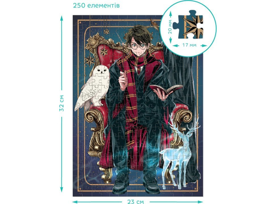 DODO Puzzle Harry Potter: Draco, Harry a Snape 150, 250 a 350 dílků
