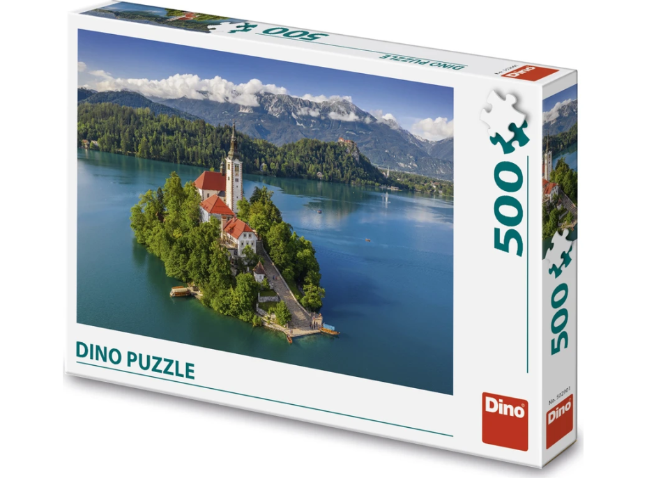 DINO Puzzle Jezero Bled 500 dílků