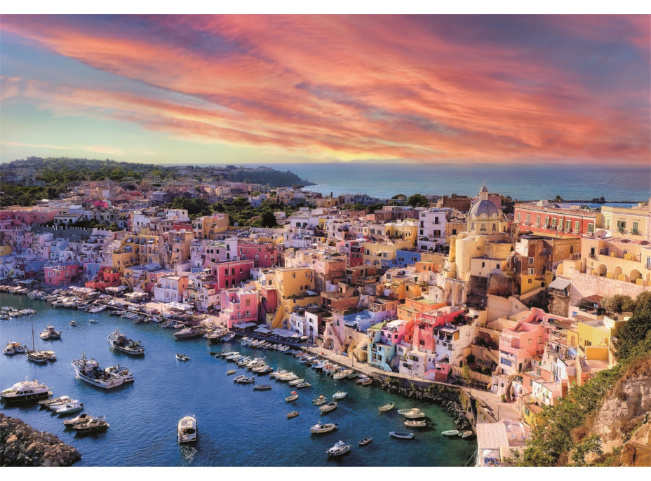 CLEMENTONI Puzzle Procida, Itálie 1500 dílků