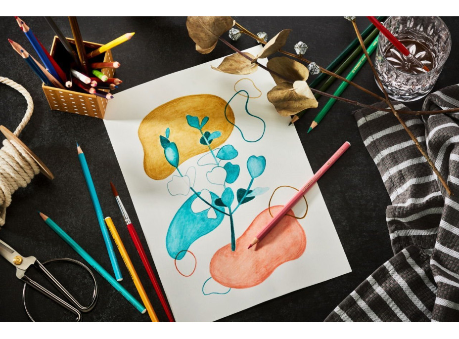 STABILO Sada pastelek Aquacolor Arty 24ks
