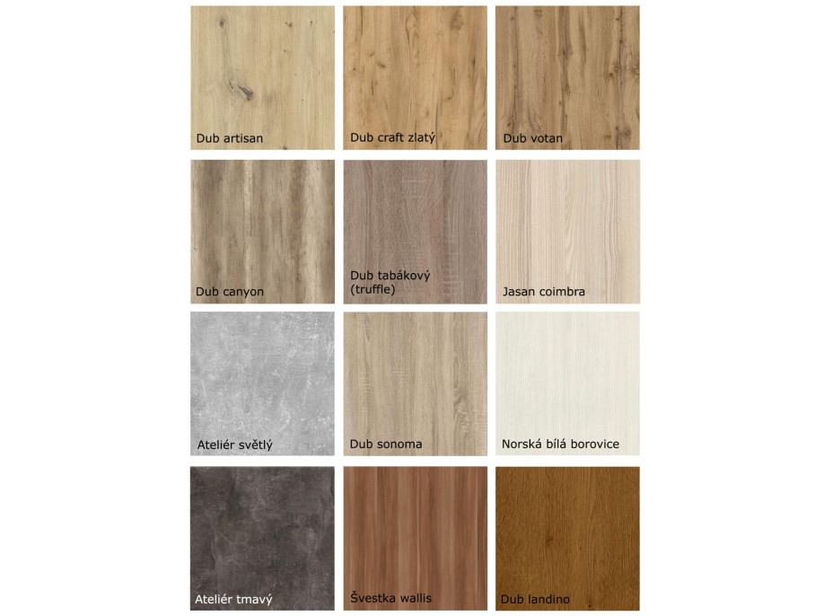 Televizní stolek MODERN - 150x40x35 cm - s madly a nohami