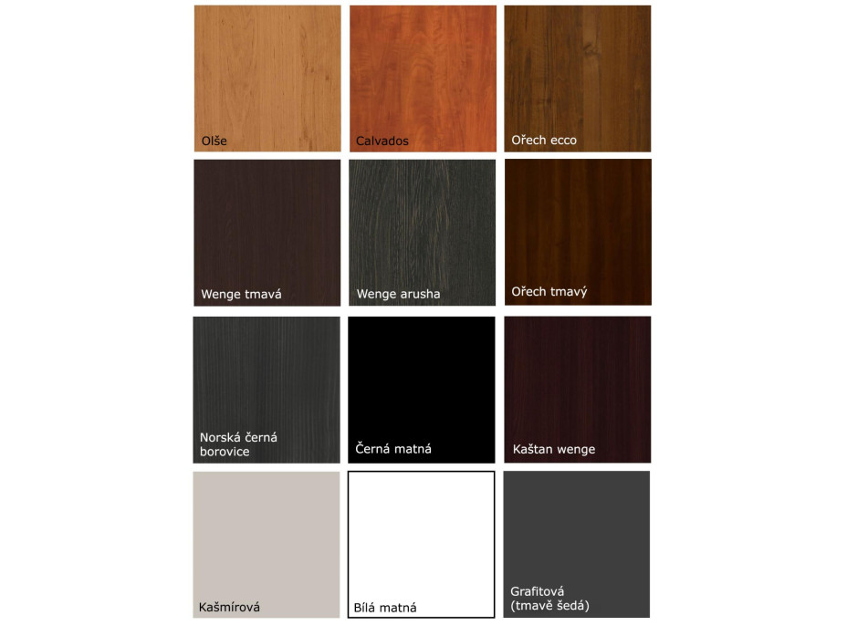 Televizní stolek MODERN - 150x40x35 cm - s madly a nohami