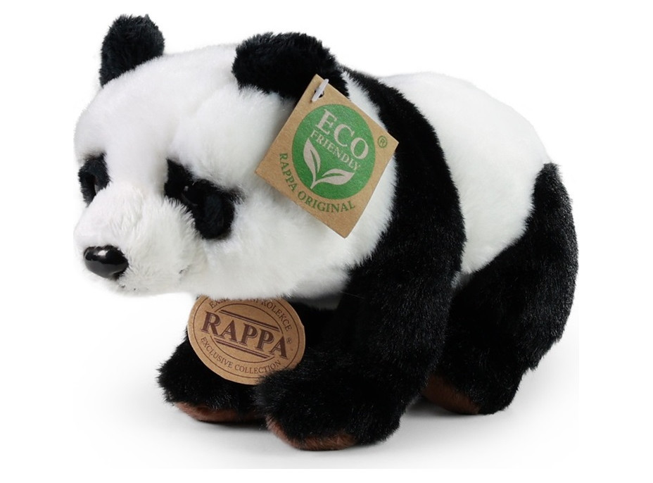 Rappa Plyšová panda stojící 22 cm ECO-FRIENDLY