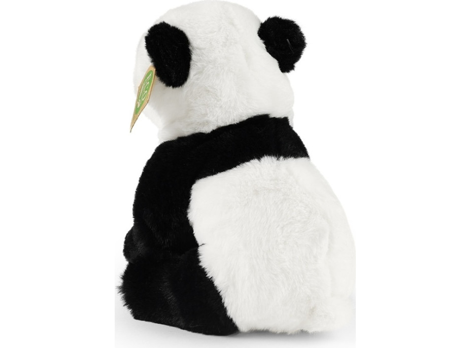 Rappa Plyšová panda sedící 23 cm SOFT COLLECTION, ECO-FRIENDLY