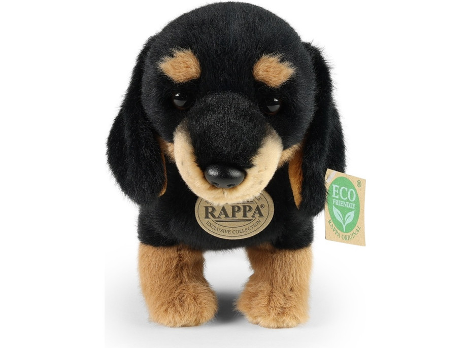 Rappa Plyšový pes jezevčík 23 cm SOFT COLLECTION, ECO-FRIENDLY