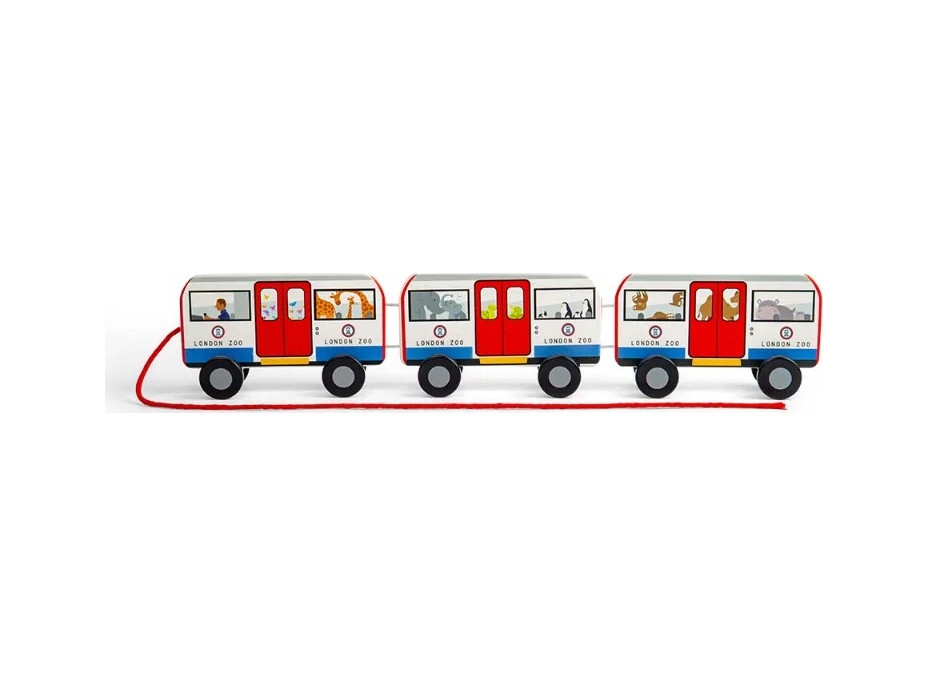 Bigjigs Toys Tahací hračka Londýnské metro