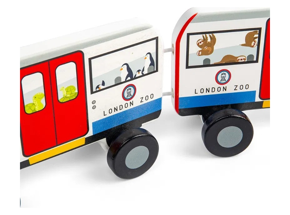 Bigjigs Toys Tahací hračka Londýnské metro
