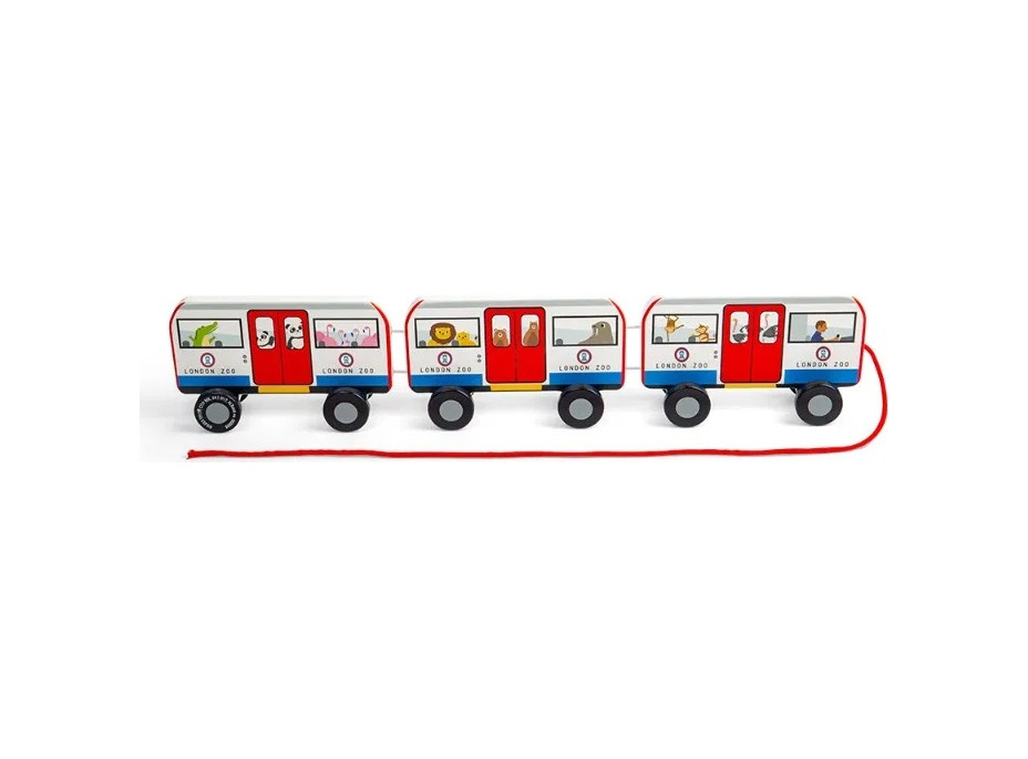 Bigjigs Toys Tahací hračka Londýnské metro