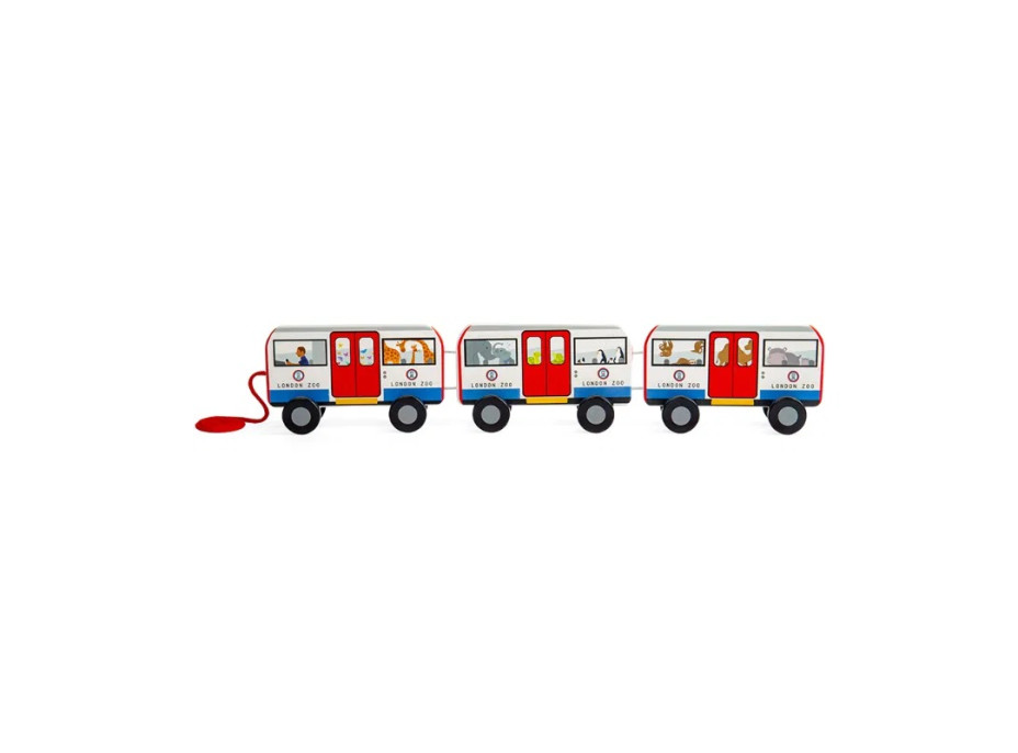 Bigjigs Toys Tahací hračka Londýnské metro