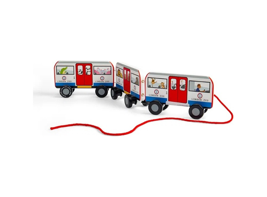 Bigjigs Toys Tahací hračka Londýnské metro