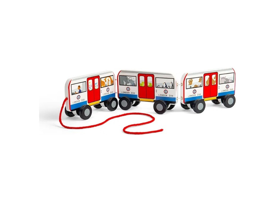 Bigjigs Toys Tahací hračka Londýnské metro