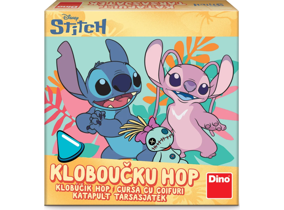 DINO Hra Kloboučku, hop - Stitch a Angel