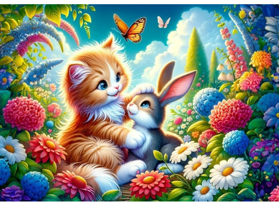 ART PUZZLE Puzzle Bráška králíček 25 dílků