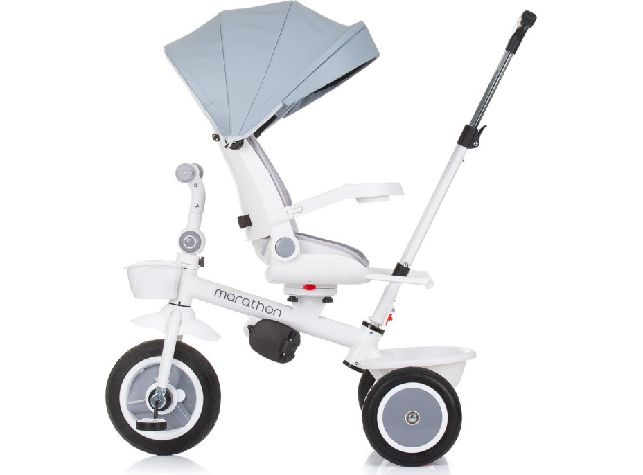 CHIPOLINO Tříkolka se stříškou Marathon 2v1 Ash Grey