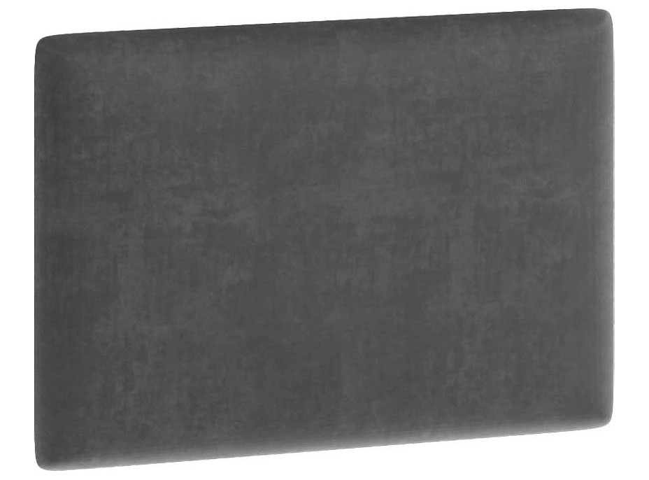 Čalouněný panel CLIF - 50 cm - tmavě šedý