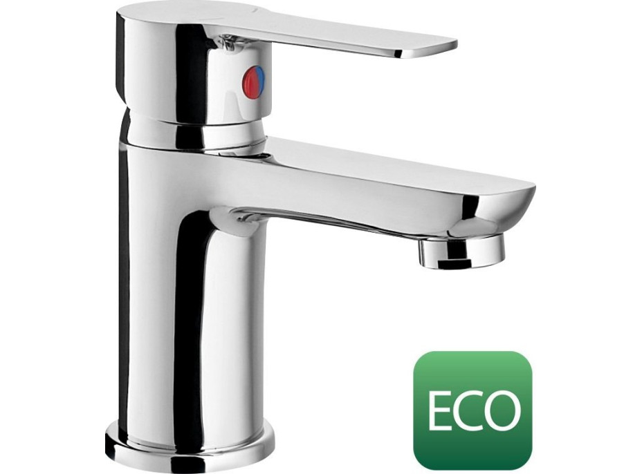 Bruckner BARON ECO 6 l/min, stojánková umyvadlová baterie, chrom 612.002.12
