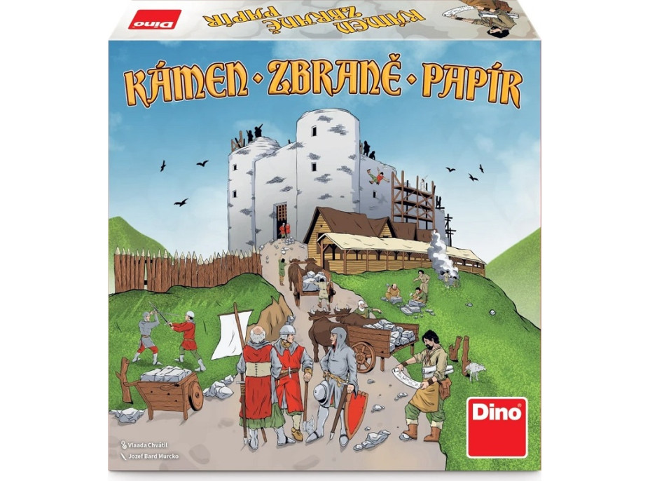 Dino Hra Kámen, zbraně, papír II