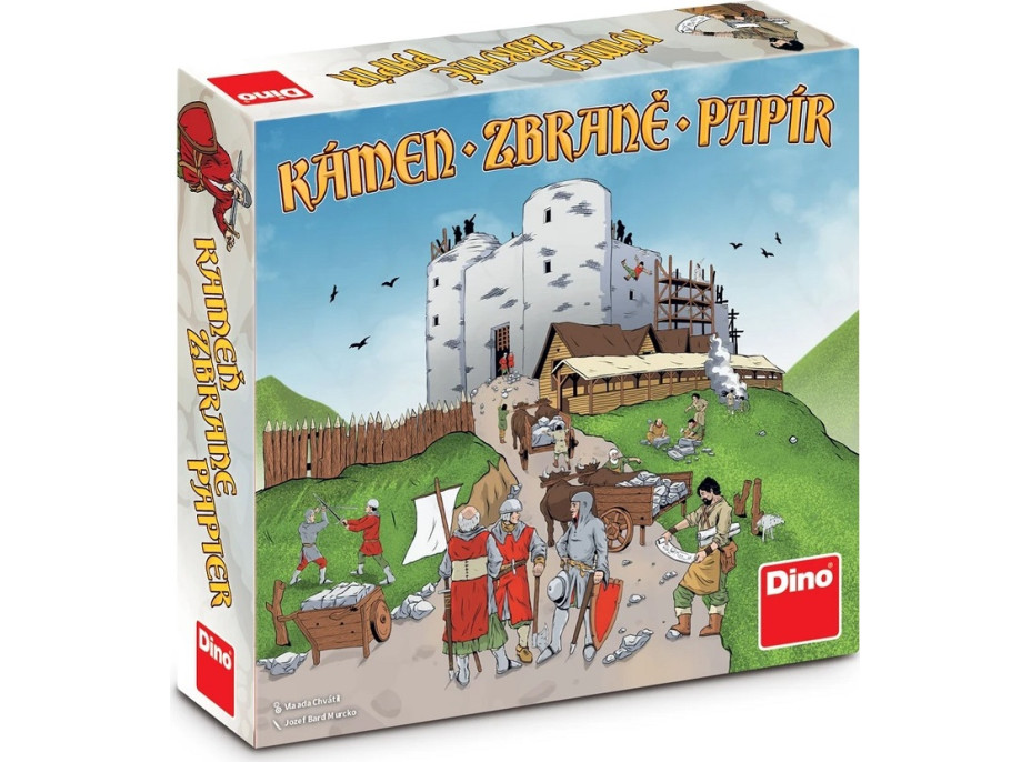 Dino Hra Kámen, zbraně, papír II