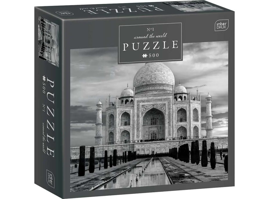 INTERDRUK Puzzle Around the World: Taj Malal, Indie 500 dílků