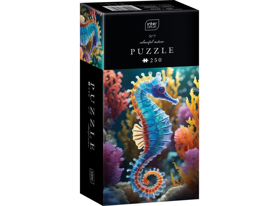 INTERDRUK Puzzle Colorful Nature: Mořský koník 250 dílků