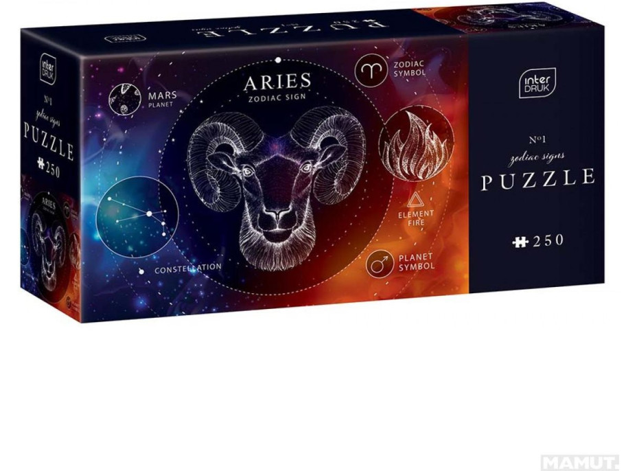 INTERDRUK Puzzle Zvěrokruh: Beran 250 dílků