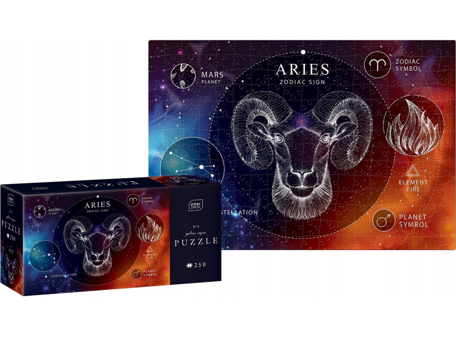 INTERDRUK Puzzle Zvěrokruh: Beran 250 dílků
