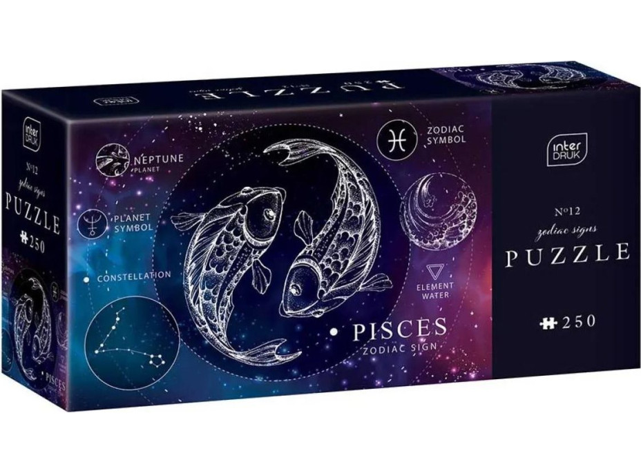 INTERDRUK Puzzle Zvěrokruh: Ryby 250 dílků