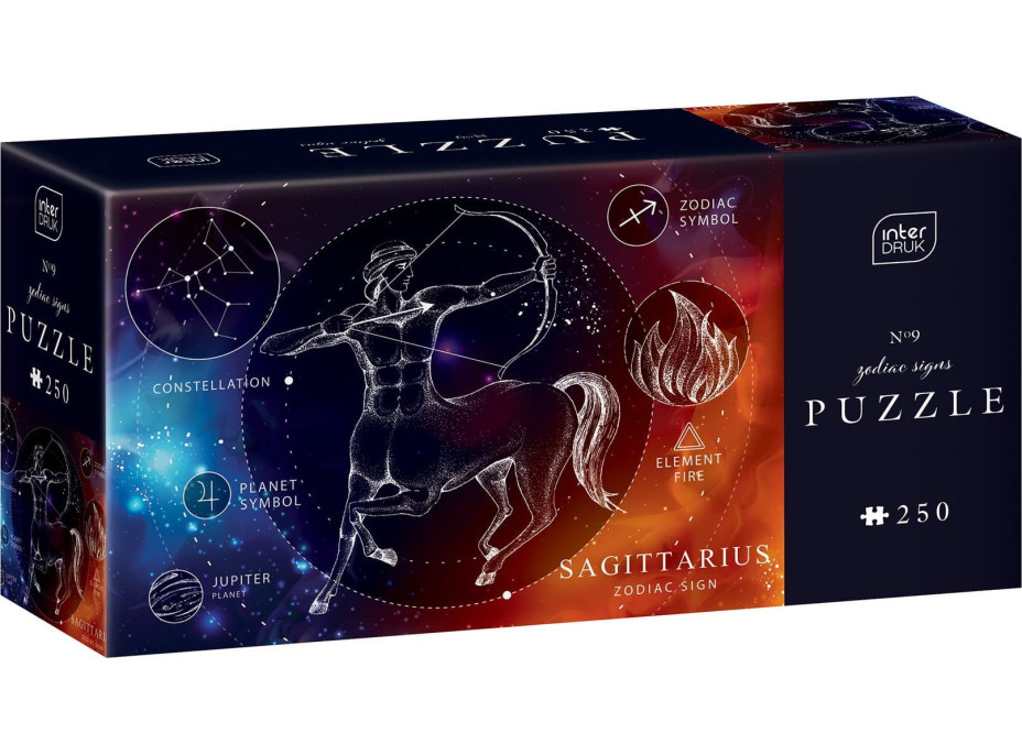 INTERDRUK Puzzle Zvěrokruh: Střelec 250 dílků