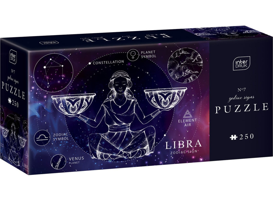 INTERDRUK Puzzle Zvěrokruh: Váhy 250 dílků