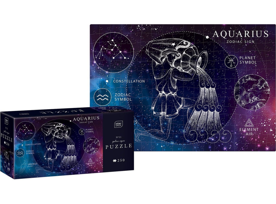 INTERDRUK Puzzle Zvěrokruh: Vodnář 250 dílků