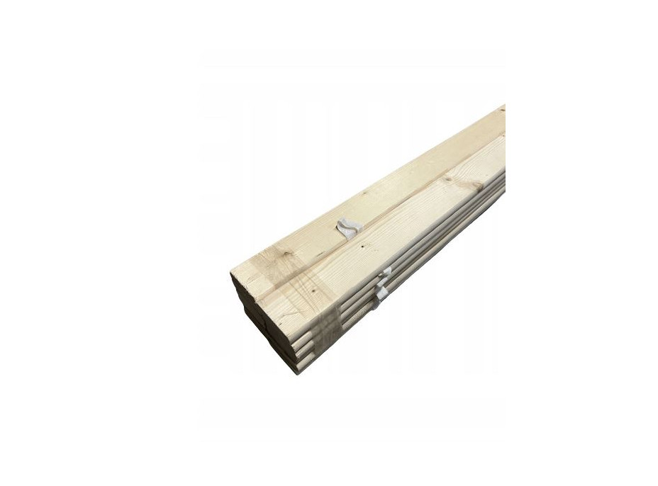 Dětská postel z masivu borovice FRANK - 200x90 cm - šedá