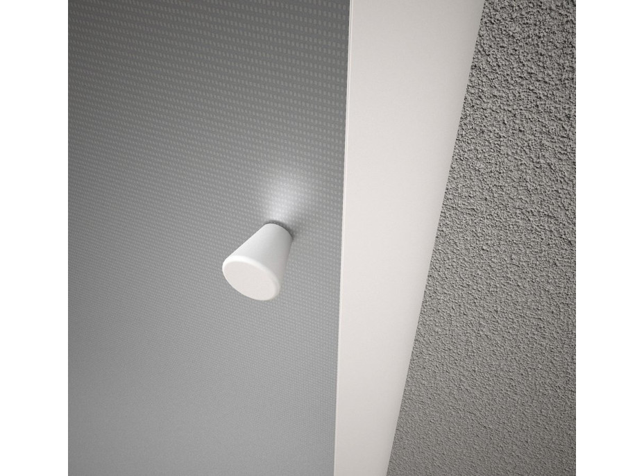 Aqualine UGGA posuvné sprchové dveře 1000 mm, sklo Brick, bílá AWS100