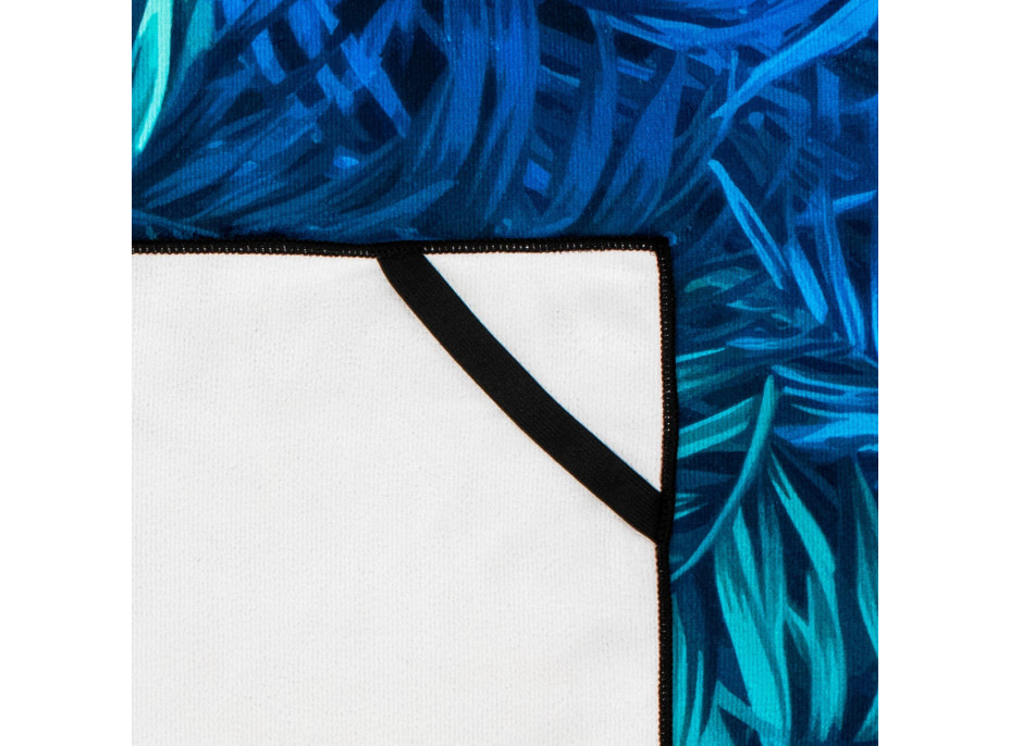 Rychleschnoucí plážová osuška 210x75 cm - Blue Passion