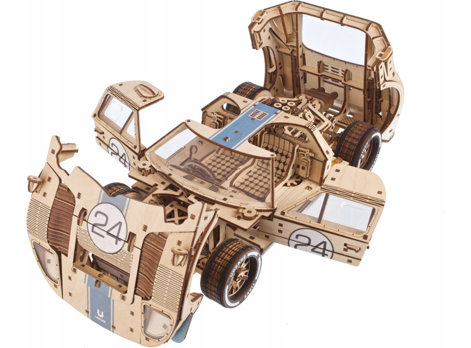 UGEARS 3D puzzle UGT-24 Endurance Racer 970 dílků