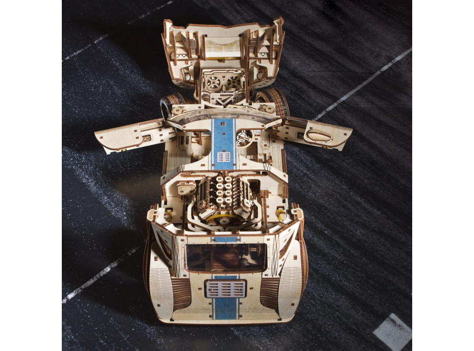 UGEARS 3D puzzle UGT-24 Endurance Racer 970 dílků