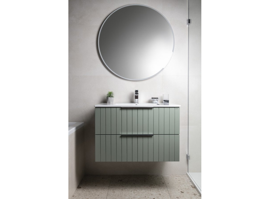 Sapho VISO kulaté zrcadlo s LED osvětlením ø 50cm VS050