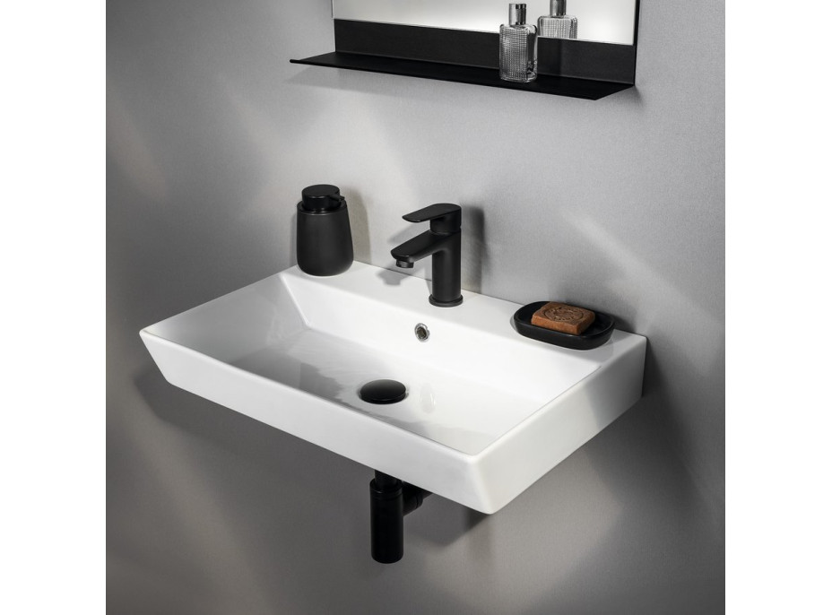 Aqualine ORION keramické umyvadlo 49x38, 6cm, bílá 27050