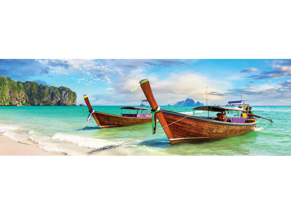 INTERDRUK Panoramatické puzzle: Around the World: Krabi, Thajsko 1000 dílků