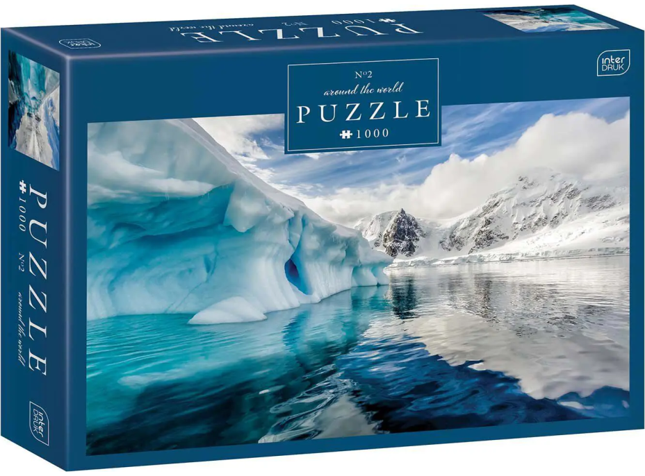 INTERDRUK Puzzle Around the World: Antakrtida 1000 dílků
