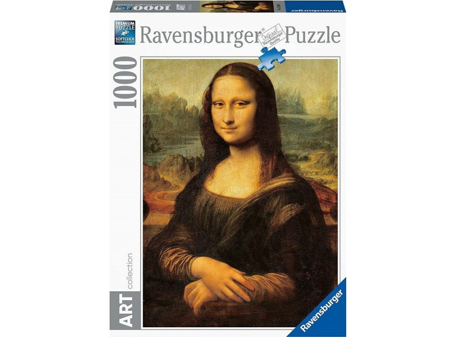 RAVENSBURGER Puzzle Art Collection: Moni Lisa 1000 dílků