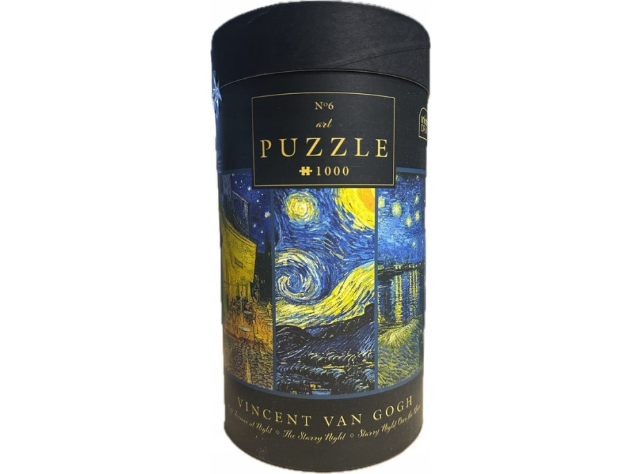 INTERDRUK Puzzle Art: Noční koláž 1000 dílků