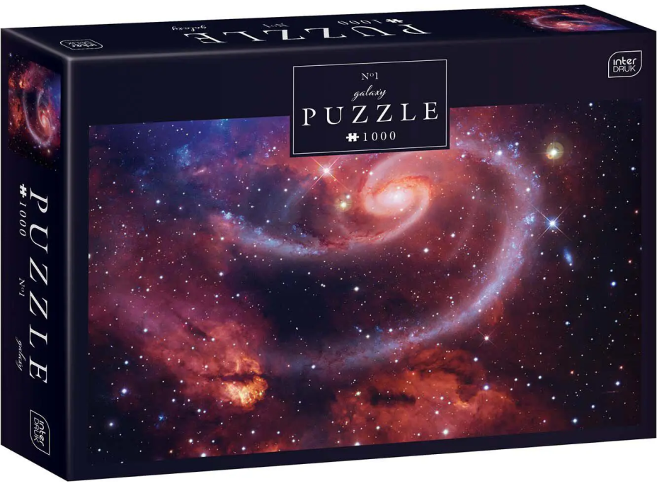 INTERDRUK Puzzle Galaxy: Spirální galaxie 1000 dílků