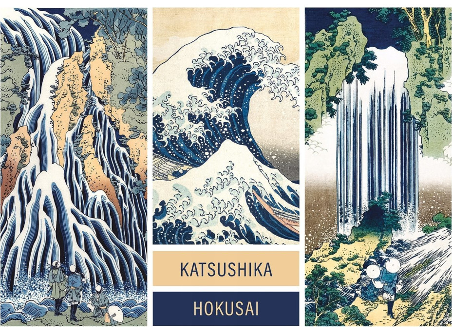 INTERDRUK Puzzle Art: Koláž Katsushika Hokusai 1000 dílků