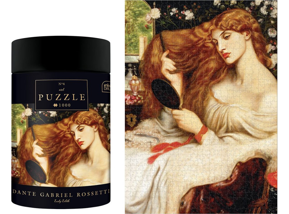 INTERDRUK Puzzle Art: Lady Lilith 1000 dílků
