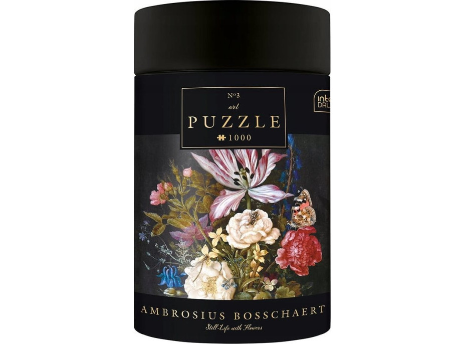 INTERDRUK Puzzle Art: Tichý život s květinami 1000 dílků